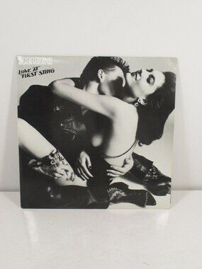 Scorpions Love At First Sting 1984 LP Record  Mercury VG + Canadian Pressing